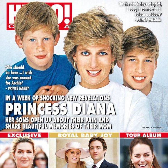 Hello Canada Magazine June 7, 2021: Princess Diana, Prince Harry, Kate Winslet - Picture 1 of 3